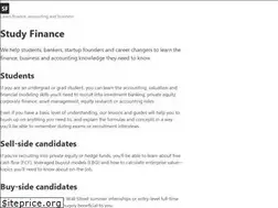 Sites similar to studyfinance.com