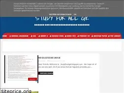 Sites similar to studyforallgk.blogspot.com