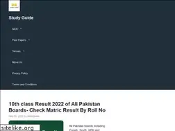 Sites similar to studyguide.com.pk