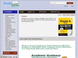 Sites similar to studyguide.net