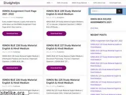 Sites similar to studyhelps.in