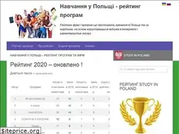 Sites similar to studyinpoland.com.ua