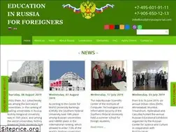 Sites similar to studyinrussiaportal.com