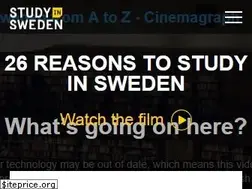 Sites similar to studyinsweden.se
