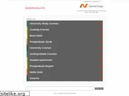 Sites similar to studyinturkey.info