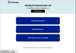 Sites similar to studyinvancouver.ca