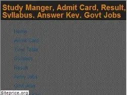 Sites similar to studymanger.com