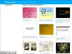 Sites similar to studyslide.com