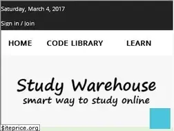 Sites similar to studywarehouse.com