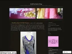 Sites similar to stuffbykate.wordpress.com