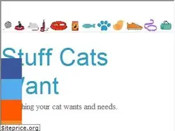 Sites similar to stuffcatswant.com