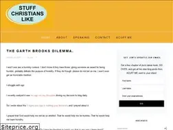 Sites similar to stuffchristianslike.net