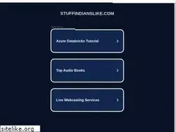 Sites similar to stuffindianslike.com