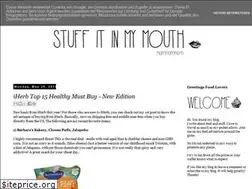 Sites similar to stuffitinmymouth.blogspot.com