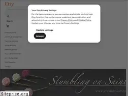 Sites similar to stumblingonsainthood.etsy.com