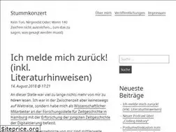 Sites similar to stummkonzert.de