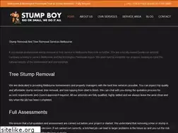 Sites similar to stumpboymelbourne.com.au
