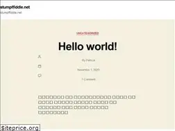 Sites similar to stumpffiddle.net