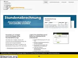 Sites similar to stundenabrechnung.com