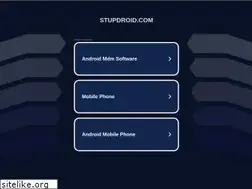 Sites similar to stupdroid.com