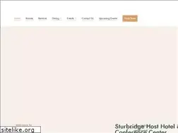 Sites similar to sturbridgehosthotel.com