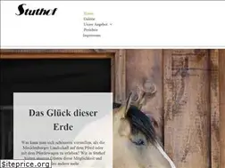 Sites similar to stuthof.de