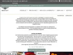 Sites similar to stuttgart.bentleymotors.com