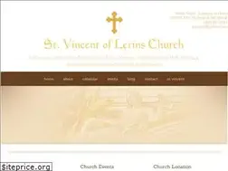 Sites similar to stvincentchurch.org