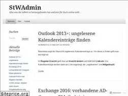 Sites similar to stwadminblog.wordpress.com