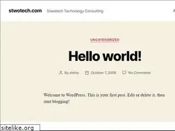 Sites similar to stwotech.com