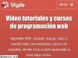 Sites similar to styde.net