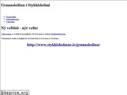 Sites similar to stykk.is