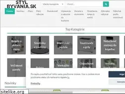 Sites similar to styl-byvania.sk