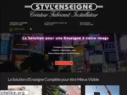 Sites similar to styl-enseigne.com