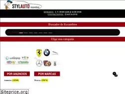 Sites similar to stylautorecambios.es