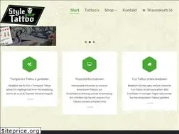 Sites similar to style-your-tattoo.de