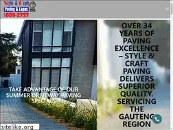 Sites similar to styleandcraftpaving.co.za