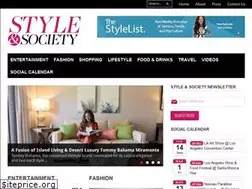 Sites similar to styleandsociety.com
