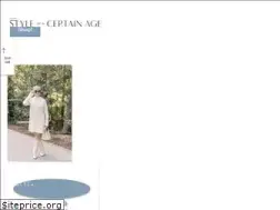 Sites similar to styleatacertainage.com