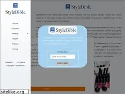 Sites similar to stylebible.ie
