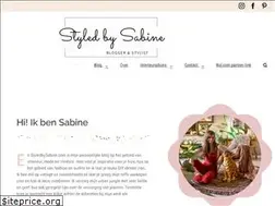 Sites similar to styledbysabine.com