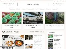 Sites similar to styleevents.com.au
