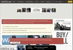 styleforum.net