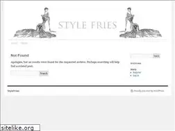 Sites similar to stylefries.com