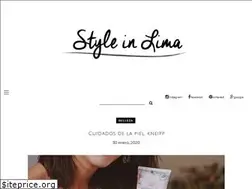 Sites similar to styleinlima.net