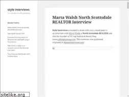 Sites similar to styleinterviews.com