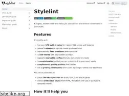 Sites similar to stylelint.io