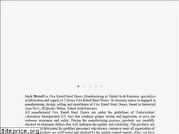 Sites similar to stylemetaldoors.com