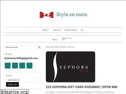 Sites similar to styleonmain.net