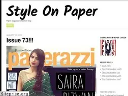 Sites similar to styleonpaperdotcom.wordpress.com